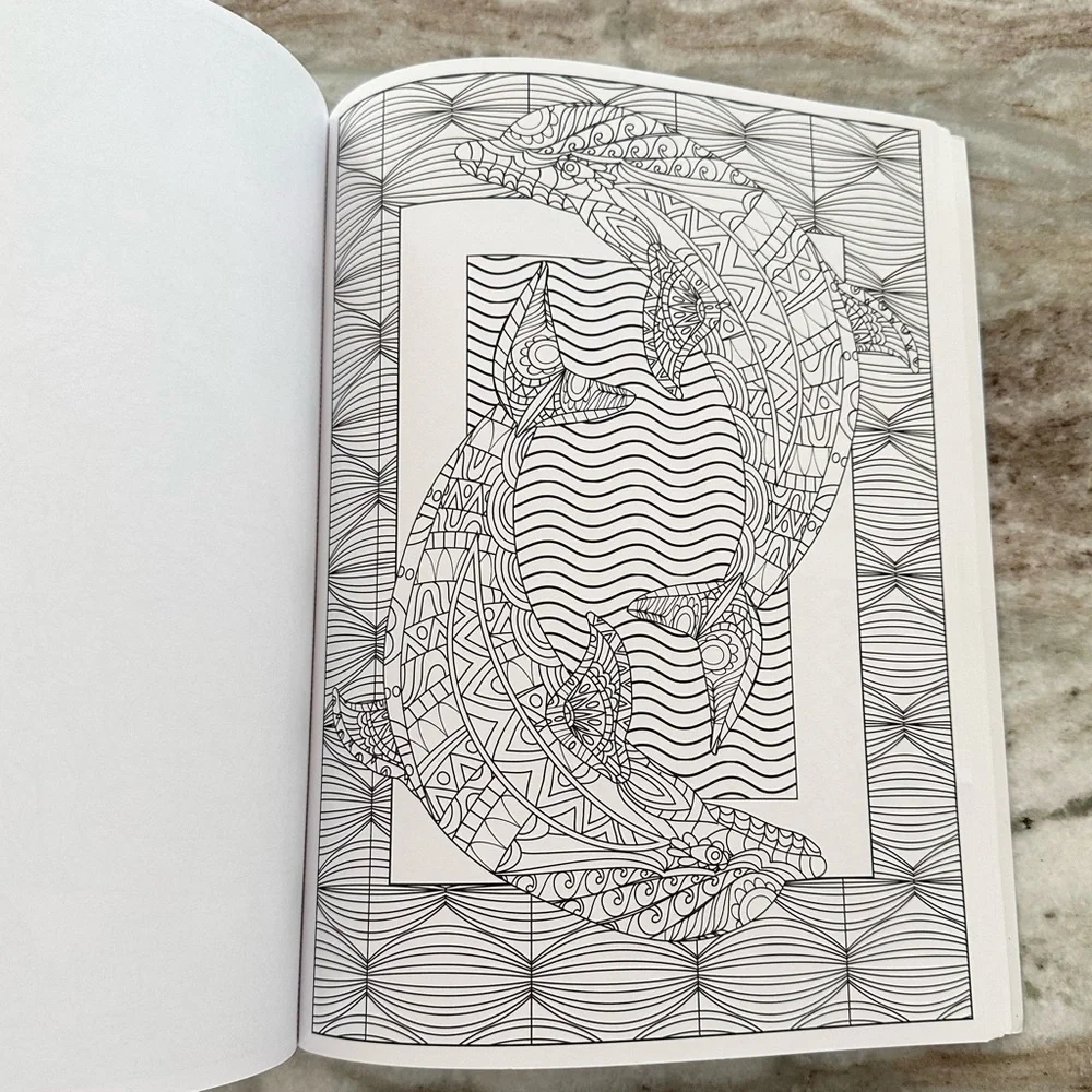 New Adult Coloring Book - Animals - Timeless Creations Creatures Of Beauty